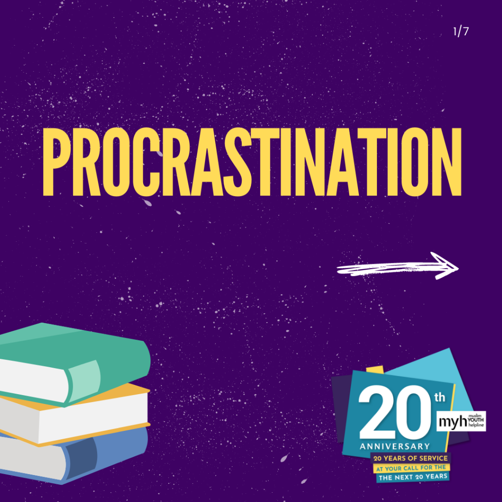 Procrastination, title slide