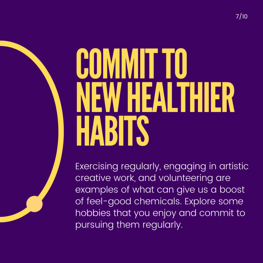 Pornography addiction, slide 7 of 10: Commit to new healthier habits